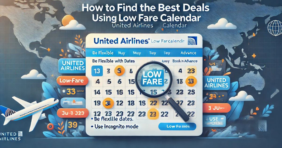 Read more about the article How to find the best deals on United Airlines Low Fare Calendar